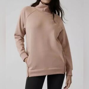 Athleta Kozy Karma Funnel Sweatshirt